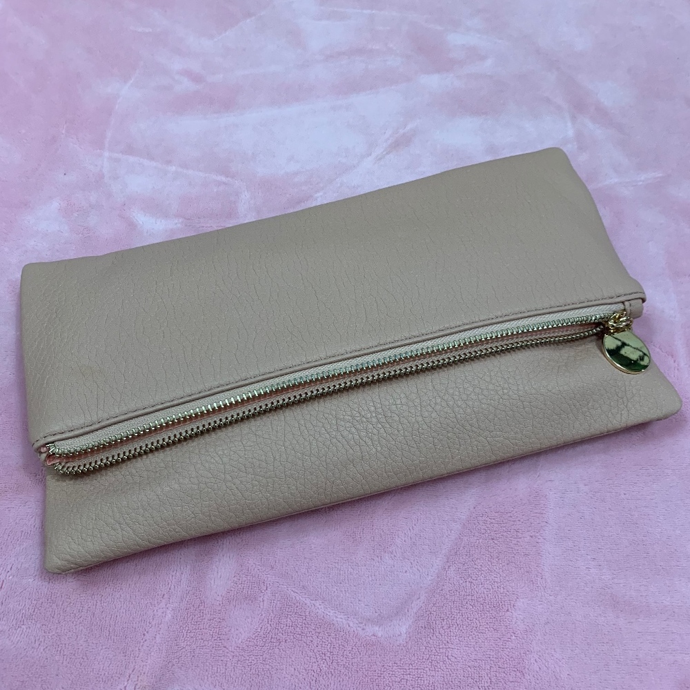 Light Pink Blush clutch